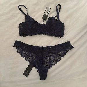 Blush lingerie intimate set